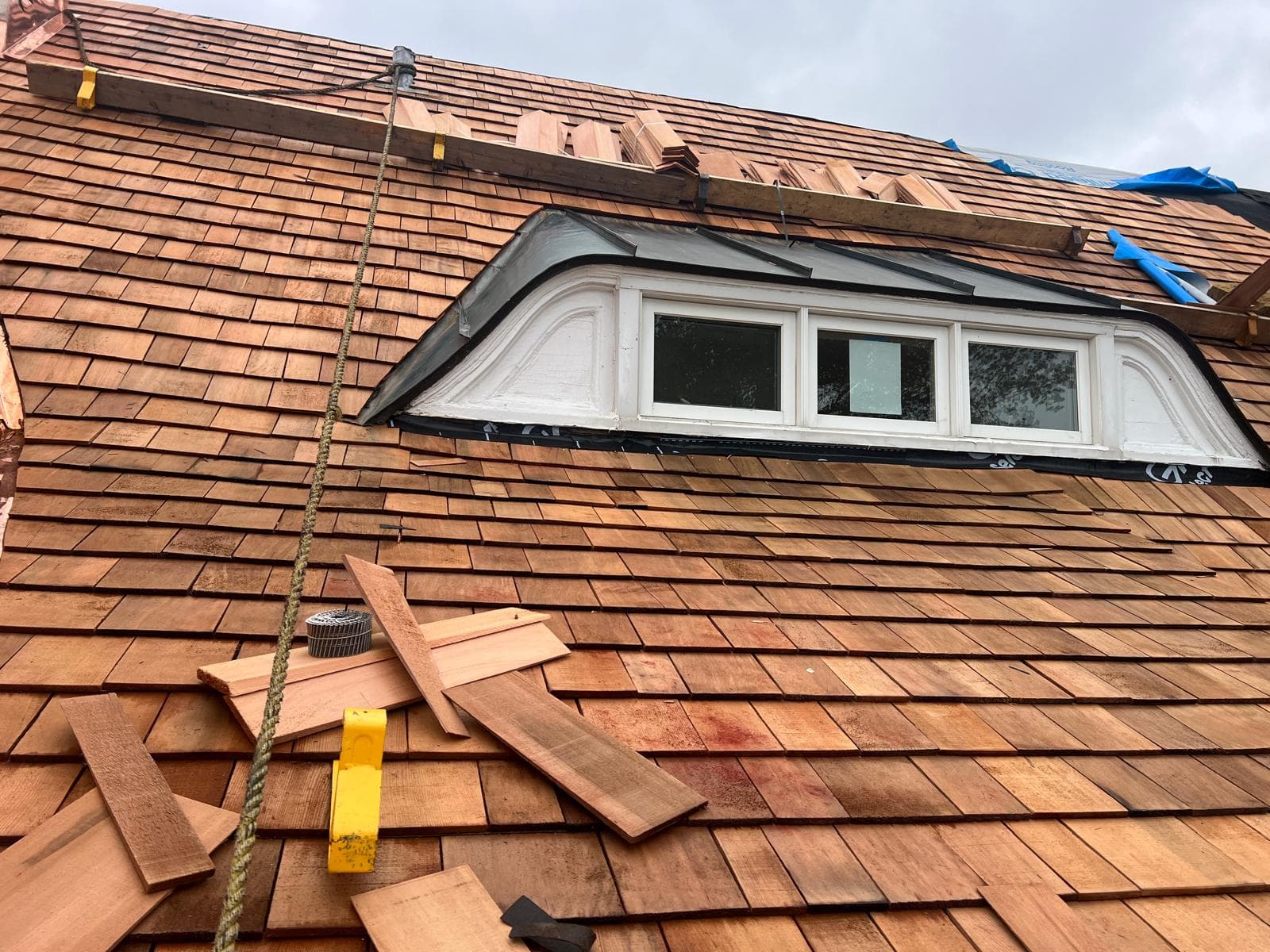 Cedar Shake Roofing & Copper Detailing