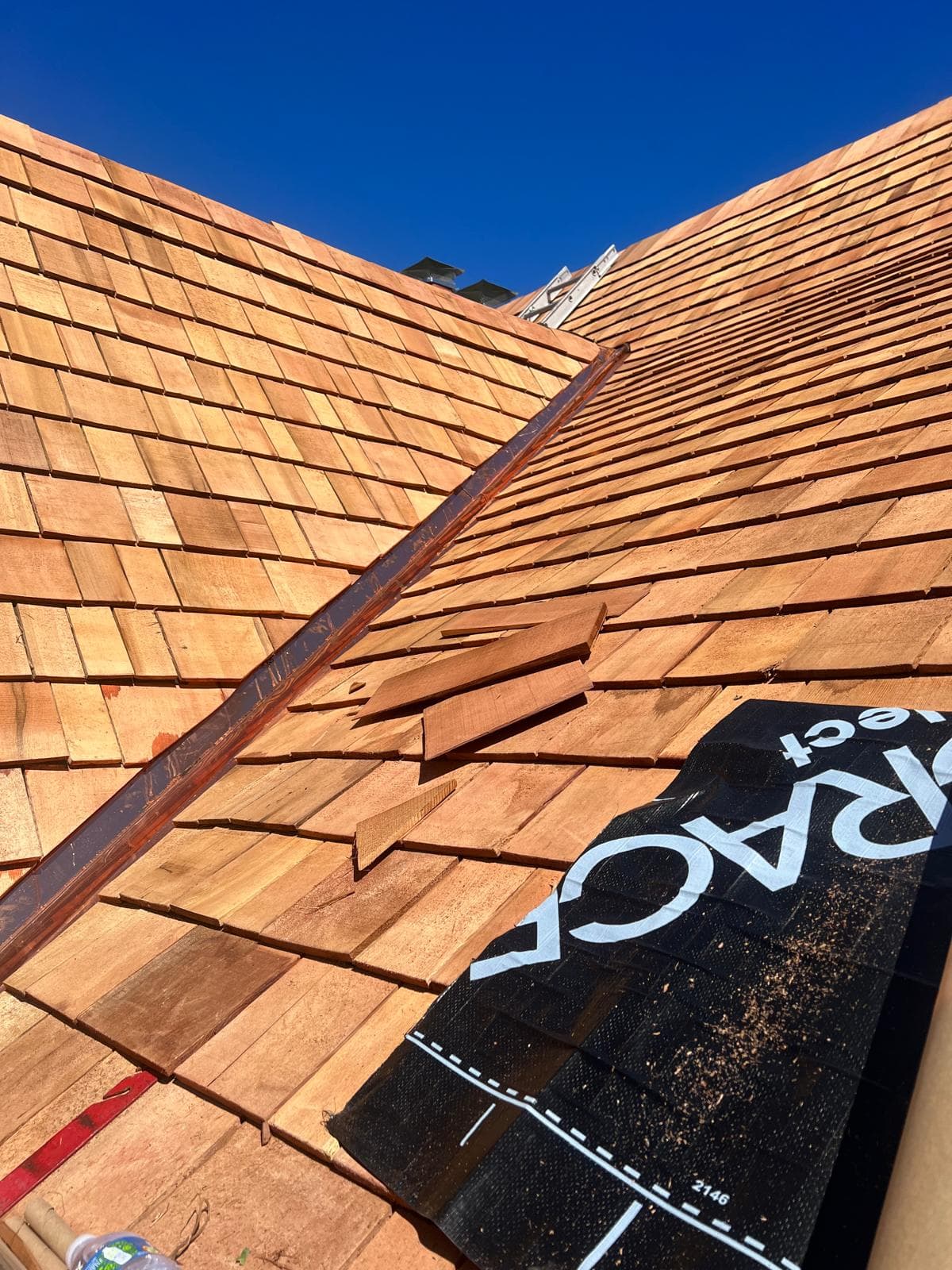 Cedar Shake Roofing & Copper Detailing