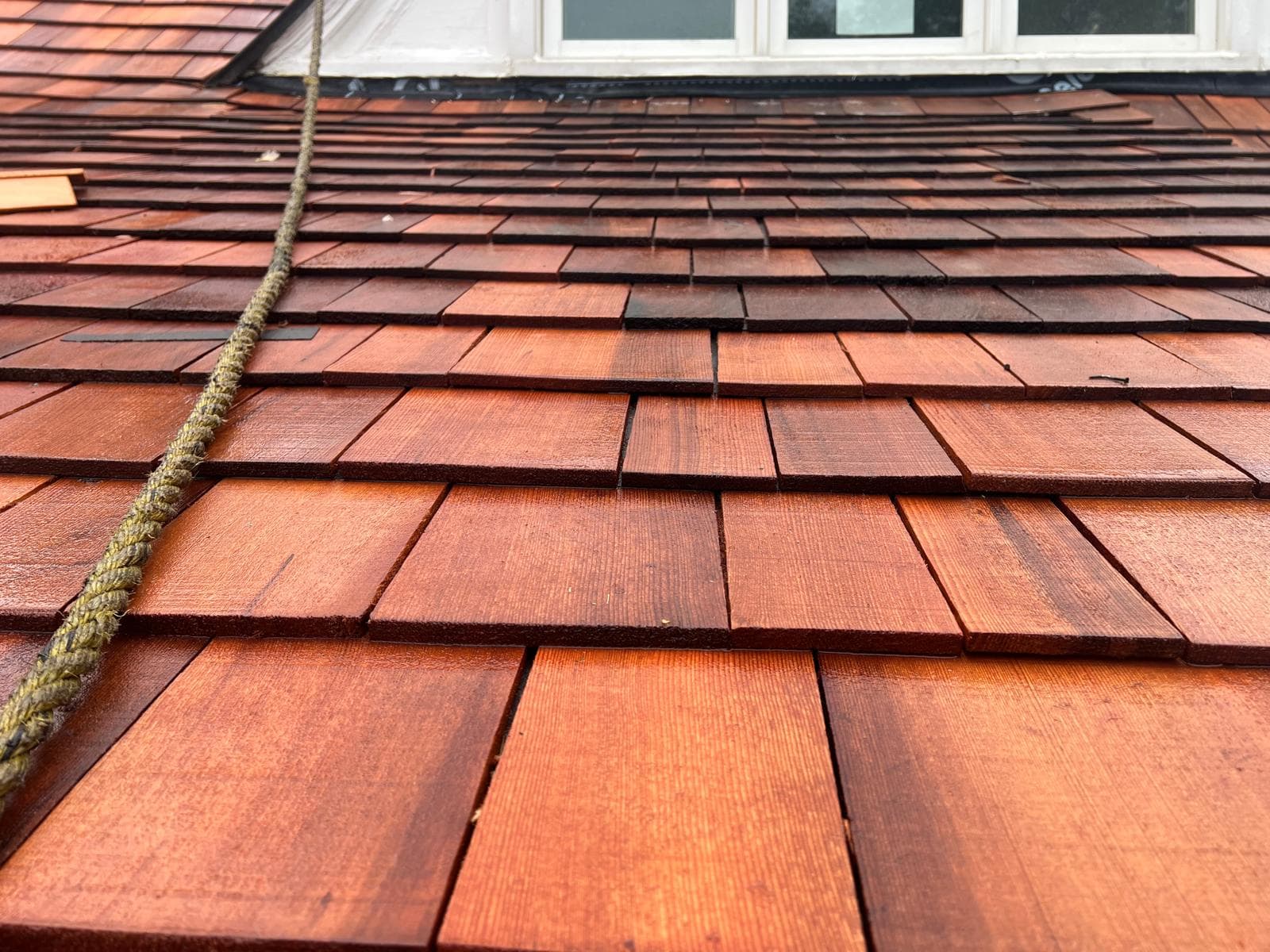 Cedar Shake Roofing & Copper Detailing