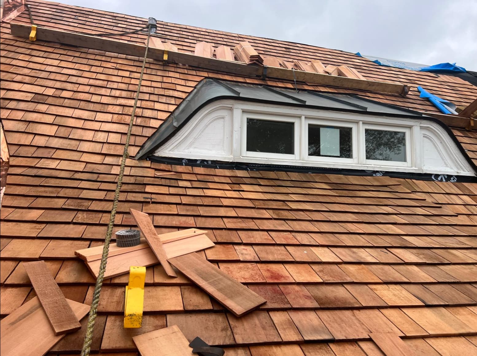 Cedar Shake Roofing & Copper Detailing